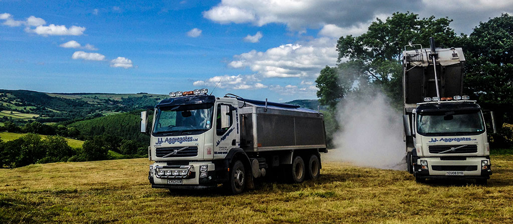 Lime spreading
